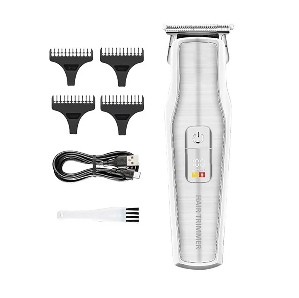 QDKVTNDJZ Hair Clippers for Men, Electric for Hairdressing Household Trimming Haircut Machine T Blade Charging Cordless Trimmer Beauty and Personal Care QDKVTNDJZ
