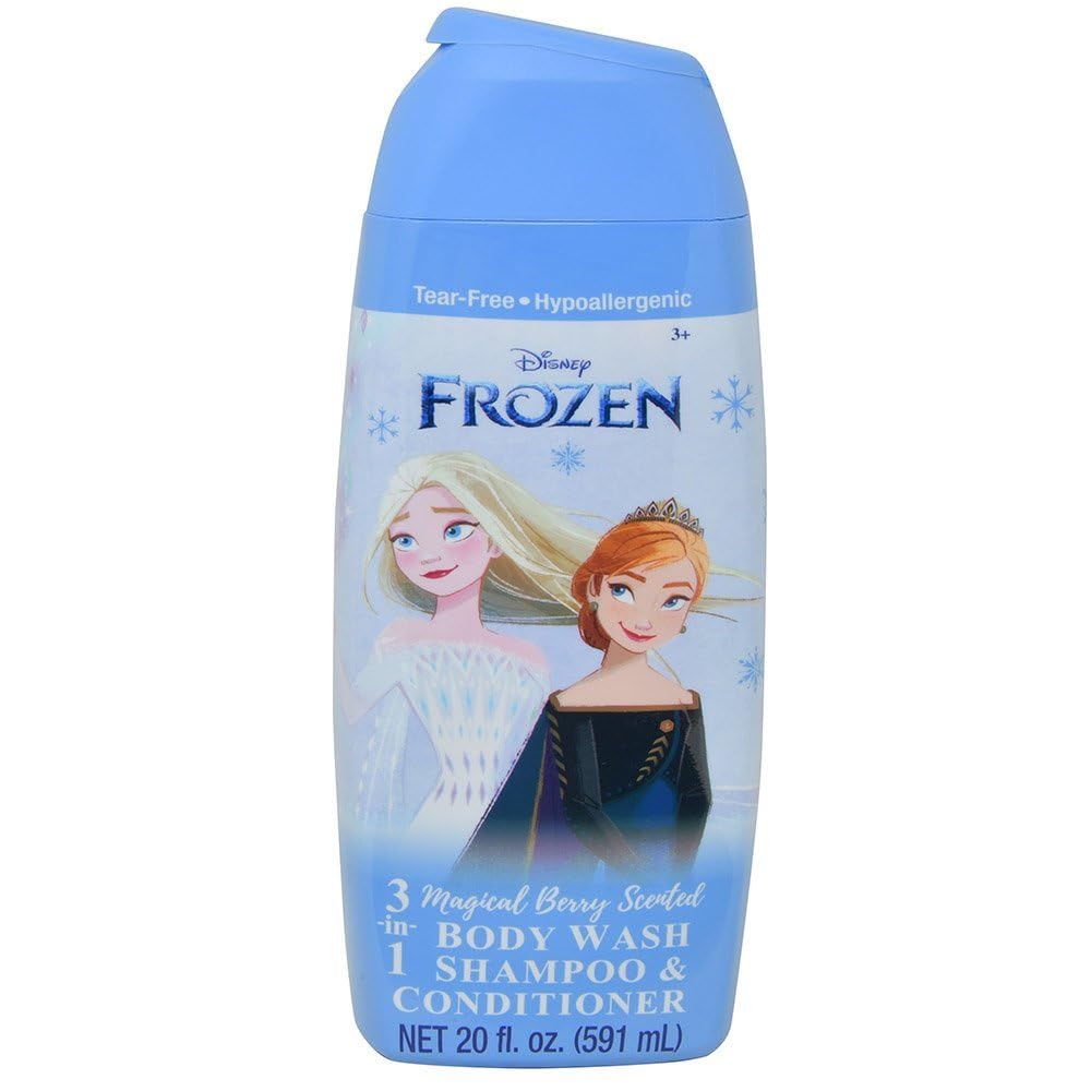Disney Frozen Body Wash 3-In-1 20 Ounce Frosted Berry (591ml) Beauty & Personal Care Disney