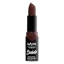 NYX PROFESSIONAL MAKEUP Suede Matte Lipstick, Vegan Formula - Cold Brew (True Brown) Beauty & Personal Care NYX PROFESSIONAL MAKEUP