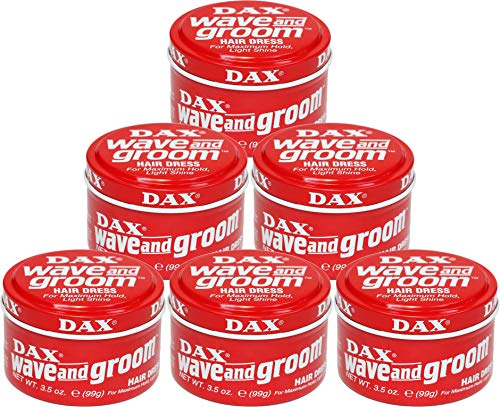 Dax Wave and Groom Hair Dress, 3.5-Ounce Jars (Pack of 6) Beauty & Personal Care DAX