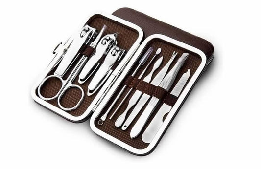 10 PCS Manicure Pedicure Set Nail Clippers - Stainless Steel Manicure Kit - Tools for Nail,Cutter Kitsfor Women or Men,Includes Cuticle Remover Beauty & Personal Care Yrighjo