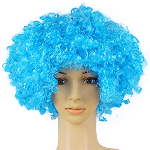 Joan Short Pageboy color SKY BLUE - Enigma Wigs Straight Bangs Curled Ends Women Page Bob Cosplay Disco Bundle Costume Wig Care Guide