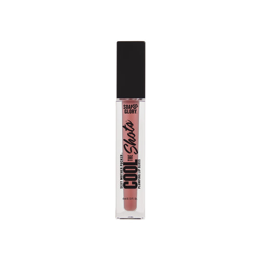 Soap & Glory SMP Cool The Shots Plumping Lip Gloss - Hydrating & Cooling Lip Plumper - Infused with Menthol & Vitamin E - High Shine, Glossy Finish Beauty and Personal Care Soap & Glory
