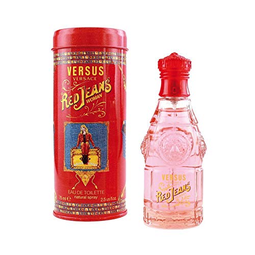 Red Jeans by Versace for Women 2.5 oz Eau de Toilette Spray