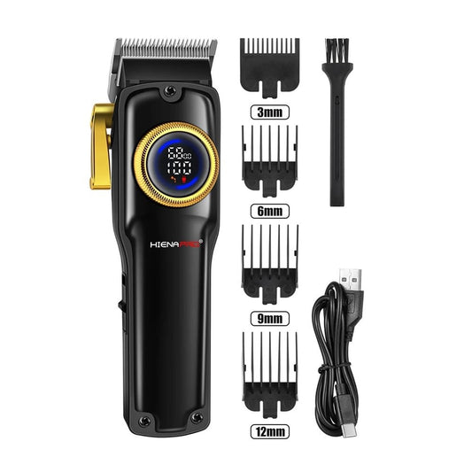 EWKYLSEM Razors Professional Men's Cordless Hair Clipper USB Rechargeable LED Smart Display Hair Trimmer Perfect Holiday Gift Beauty and Personal Care EWKYLSEM