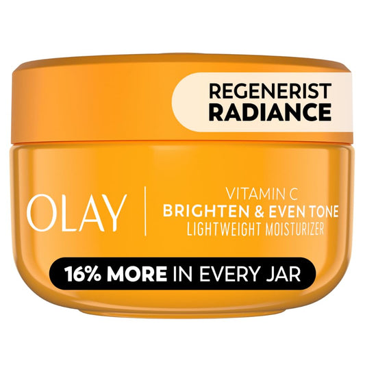 Olay Regenerist Radiance Vitamin C Face Moisturizer: Bright & Even Lightweight Cream for Women - Brightens, Hydrates, Evens Tone + Texture for Glowing Beauty & Personal Care Olay