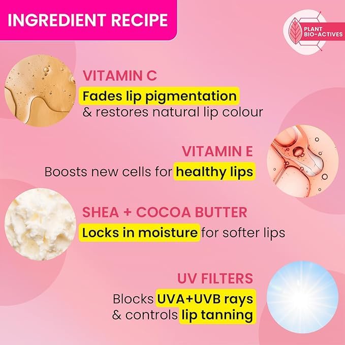 Dott & Key Gloss Boss Lip Balm, SPF 50+, Vitamin C & E, Watermelon, 12g, Pack of 2 Beauty and Personal Care Metrey Herbotech