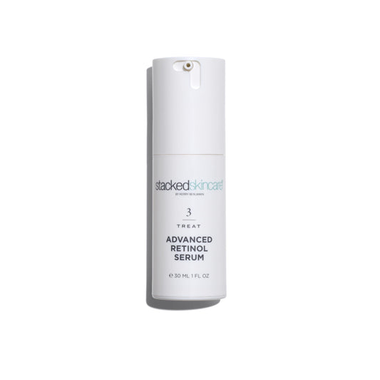 Retinol Face Serum - Advanced Lightweight Retinoid Serum for Smoother Skin Texture & Radiance, Fast-Absorbing Night Serum (1 fl oz) Beauty & Personal Care StackedSkincare