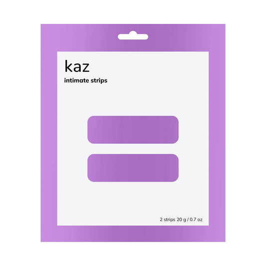 Waxness Kaz Hydrogel Intimate Soothing Strips for Bikini Area After Brazilian or Manzilian Wax - Professional Skin Care Beauty and Personal Care Waxness