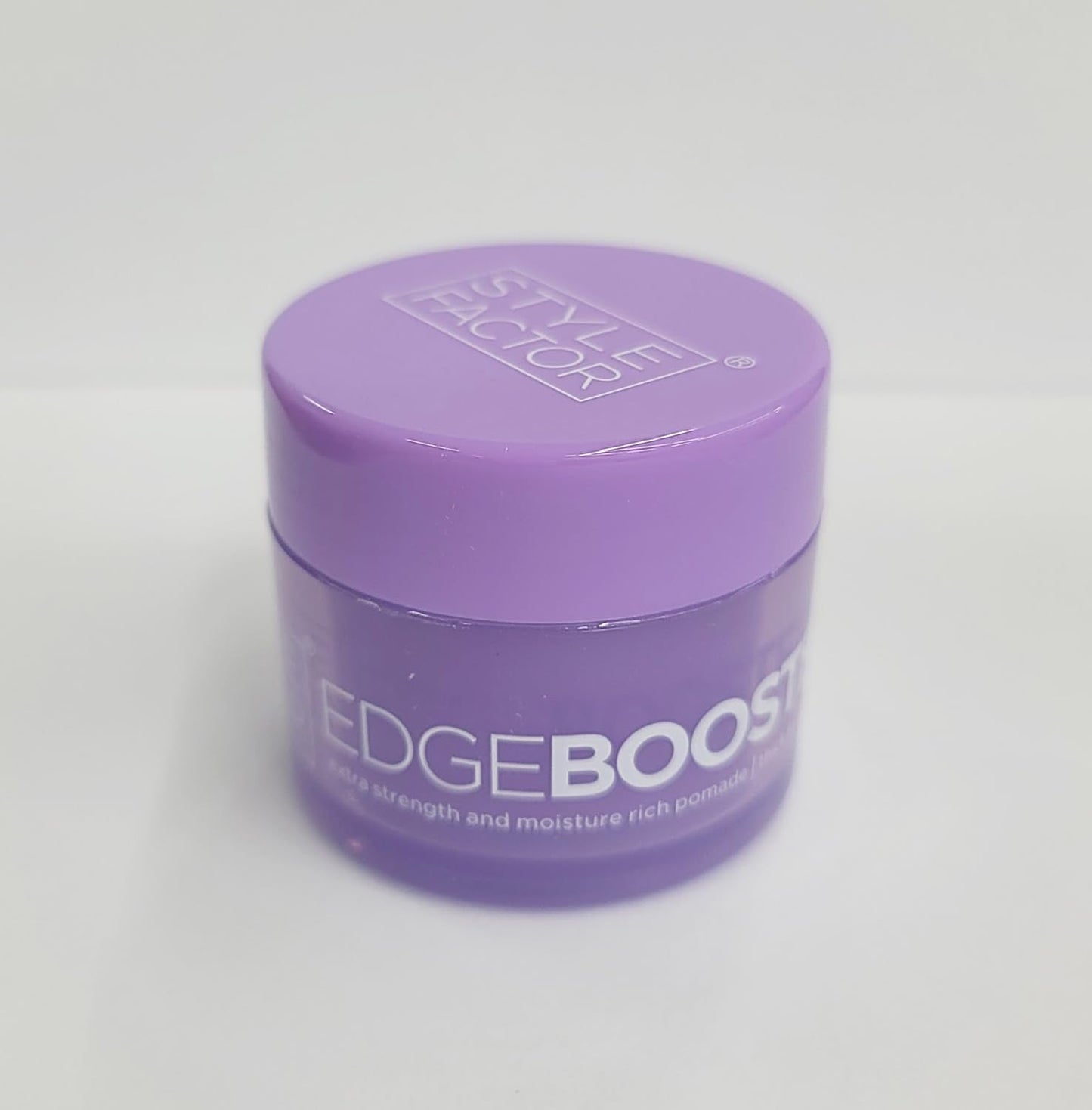 Style Factor Edge Booster Extra Strength and Moisture Rich Pomade 0.85oz Mini Travel Size (0.85oz, Pack of 1, Violet Crystal) Beauty & Personal Care Style Factor