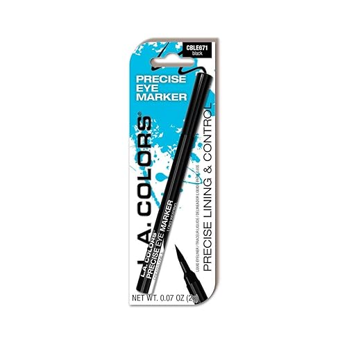 L.A. COLORS Precise Eye Marker, Black CBLE671A Beauty & Personal Care L.A. COLORS