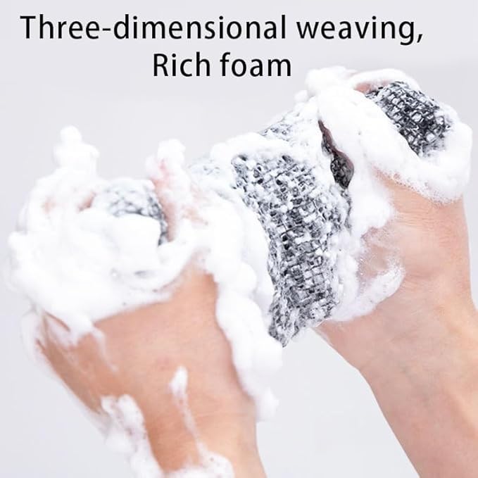 Aasipsuo Exfoliating Shower Towel, Scrub Cloth, Towel, Back Exfoliator Towel, Travel Friendly and Quick Drying, for Men and Women Beauty and Personal Care Aasipsuo