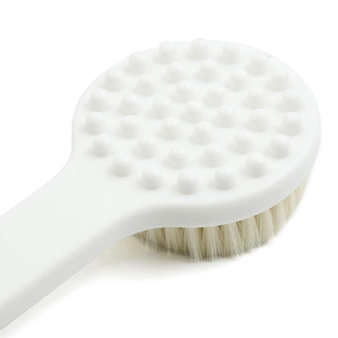 Ruilogod Blue Round Head Soft Bristle Plastic Body Brush Bath Shower Scrubber (id: d82 8e3 a65 98a fb2 Beauty and Personal Care Ruilogod