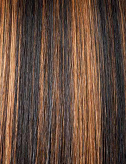 Outre Purple Pack Brazilian Premium Human Hair Blend Feather Crochet Braid - Dominican 18" (C1B/30)