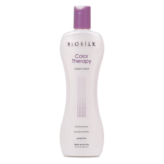 BioSilk Color Therapy Conditioner, Replenishes Moisture While Protecting Color, Enhances Vibrancy & Shine, Sulfate, Paraben & Cruelty-Free, 12 Oz Beauty & Personal Care BioSilk
