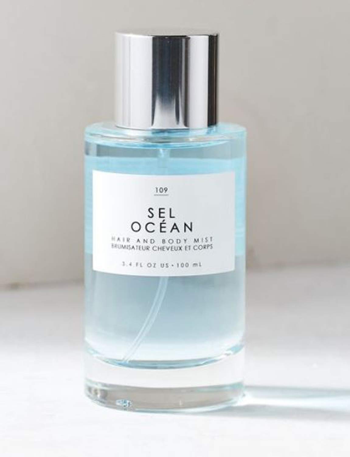 Gourmand Sel Ocean Hair + Body Mist 3.4 Fl.Oz! Blend Of Honeysuckle, Muguet And Pink sea salt! Perfumed Hair & Body Mist For All Day Long-Lasting Beauty & Personal Care Gourmand