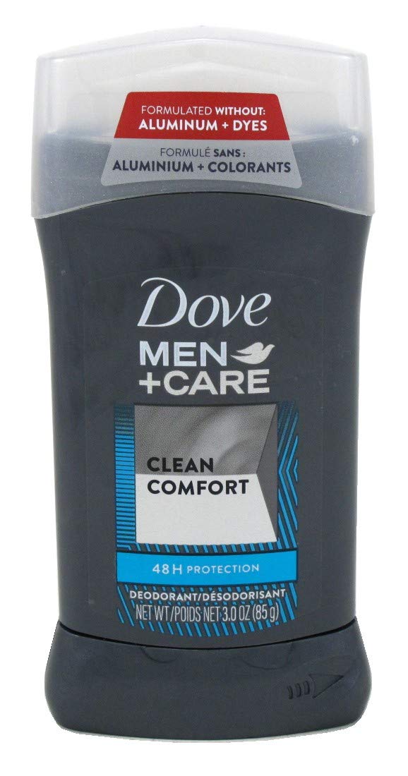 Dove Deodorant 3 Ounce Mens Clean Comfort 1/4 Moisturizer (88ml) (6 Pack) Beauty and Personal Care Dove