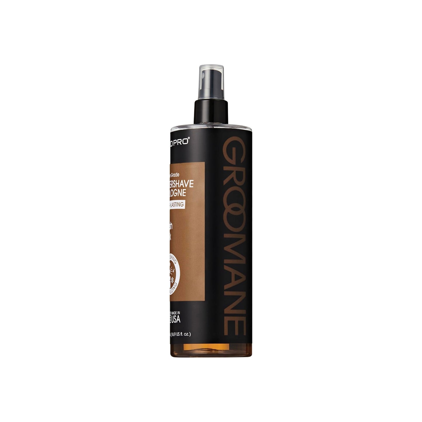RED Pro GROOMANE Cooling Aftershave Cologne for Men, Barber-Grade Post-Shave Splash, Long-Lasting Scent, Soothes with Aloe, Fast-Drying, Tone Skin Beauty and Personal Care RED Pro