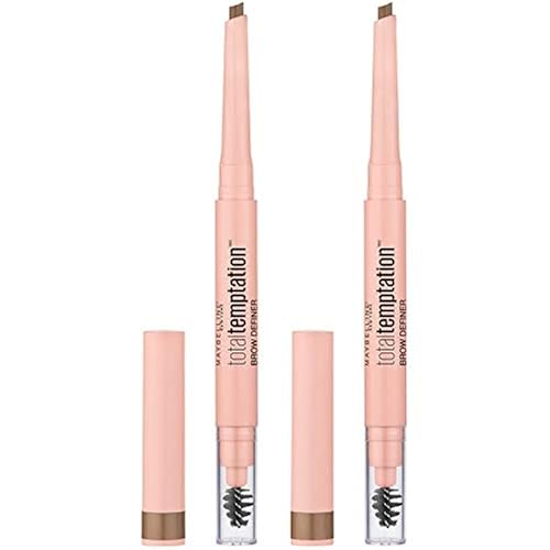 Maybelline Total Temptation Eyebrow Definer Pencil, Blonde, 2 Count Beauty & Personal Care MAYBELLINE