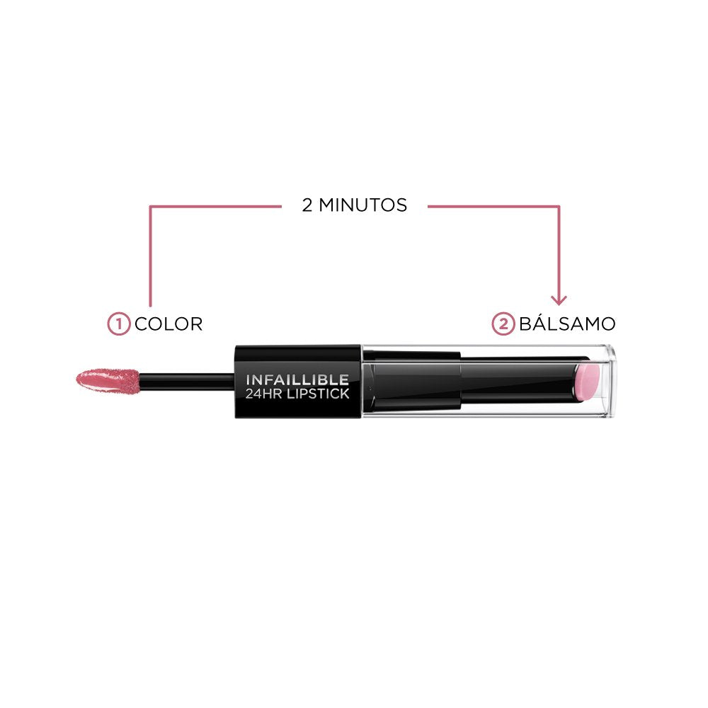 L’Oréal Paris Infallible Pro-Last Lip Color, Forever Candy [103] 0.17 oz Beauty & Personal Care L'Oreal Paris