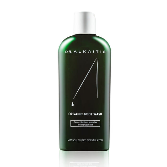 DR. ALKAITIS Organic Body Wash - Gentle pH-Balanced Cleanser with Aloe, Herbs & Sea Botanicals - Sulfate-Free Formula (240ml/8oz) Beauty & Personal Care DR. ALKAITIS