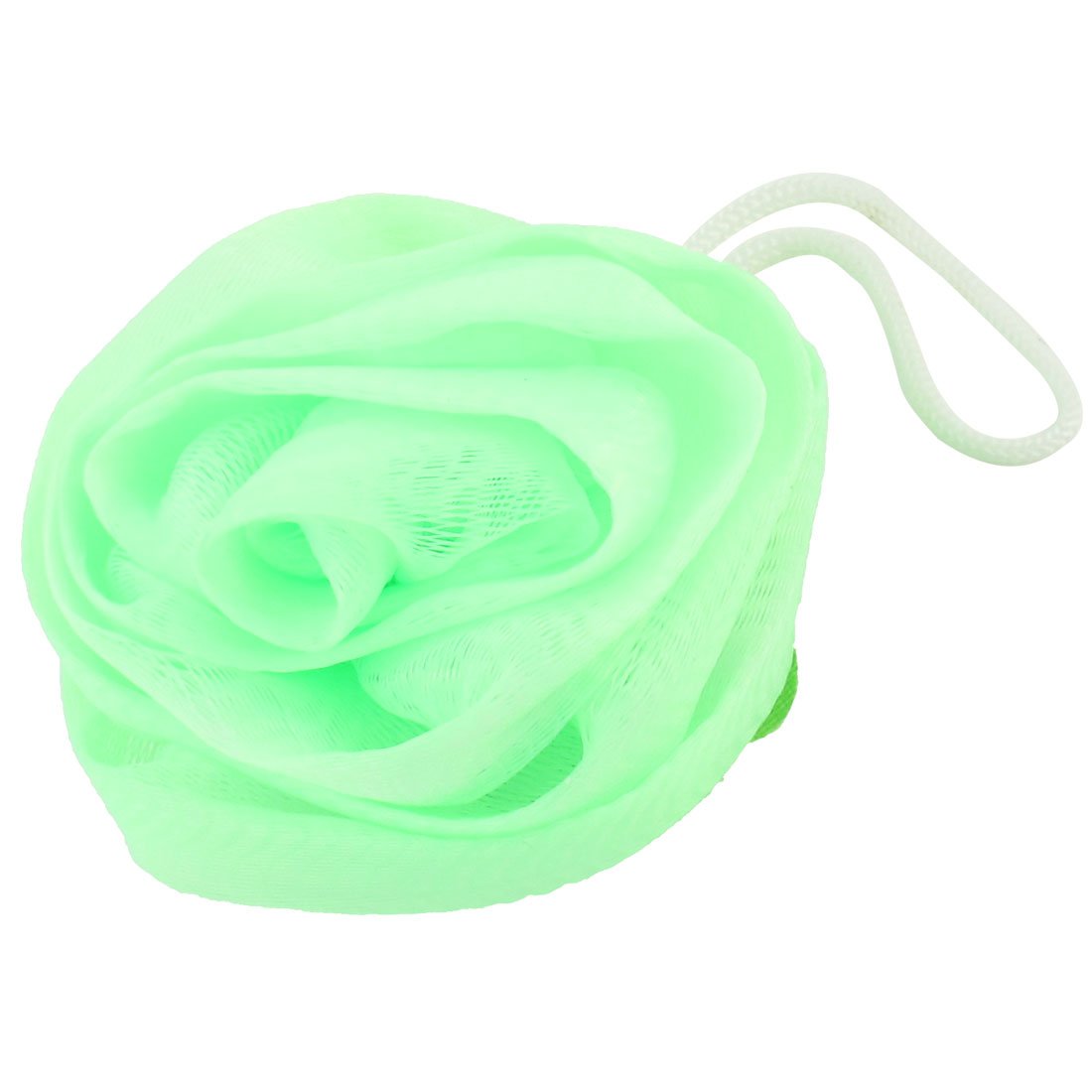 Ruilogod Rose Shape Bathroom Bubbles Puff Bath Shower Pouf Body Scrubber Green (id: 2a0 305 2fa 451 78b Beauty and Personal Care Ruilogod