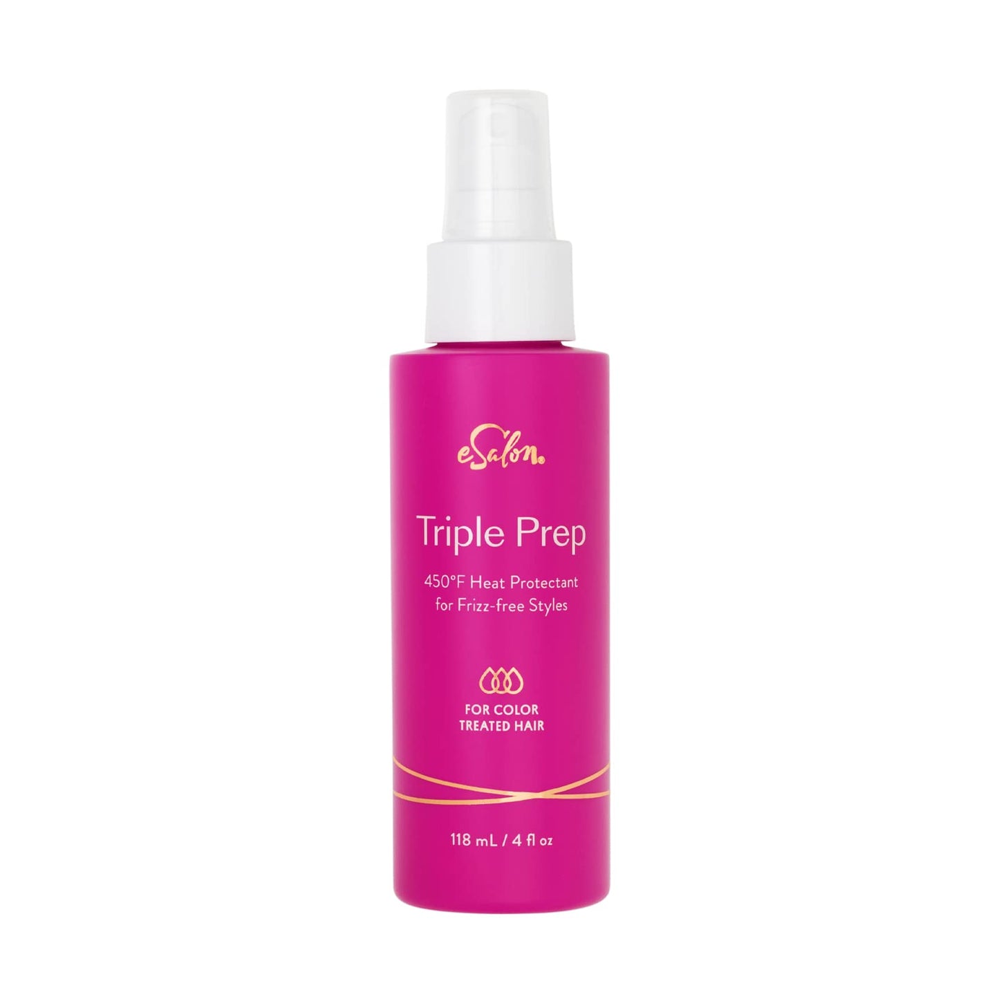eSalon Triple Prep, Heat-Activated Hair Protectant Spray 4 fl oz Beauty & Personal Care eSalon