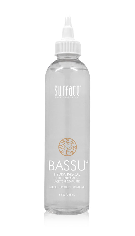 SURFACE Hair - Bassu Moisture Hydrating Oil- Restore, Moisturize, Detangle & Soften - 8 fl oz Beauty & Personal Care SURFACE
