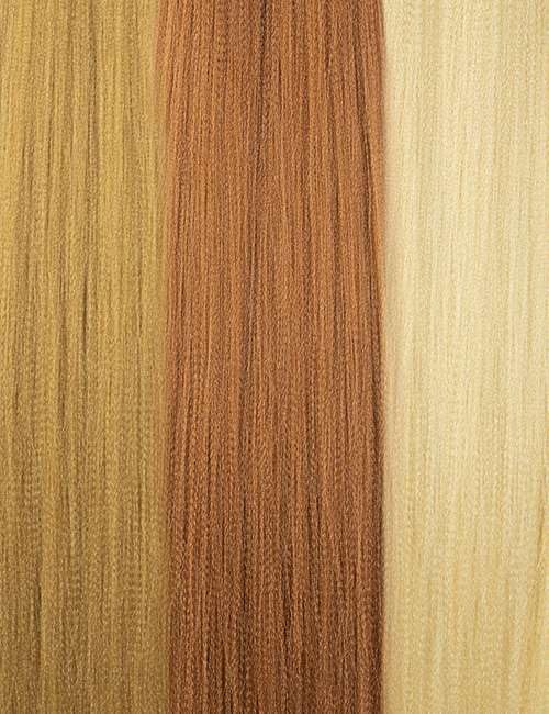 Outre X-Pression Braid - Pre Stretched Braid 62" 3X (1 Pack, STRAWBERRY BLONDE 27 + LIGHT AUBURN 30 + PLATINUM BLONDE 613)