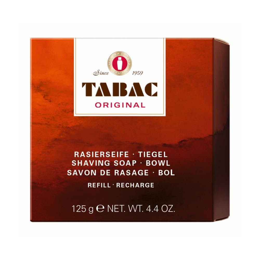 Tabac Original By Maurer & Wirtz For Men Shaving Soap Bowl Refill, 4.4-Ounces Beauty & Personal Care Tabac Original