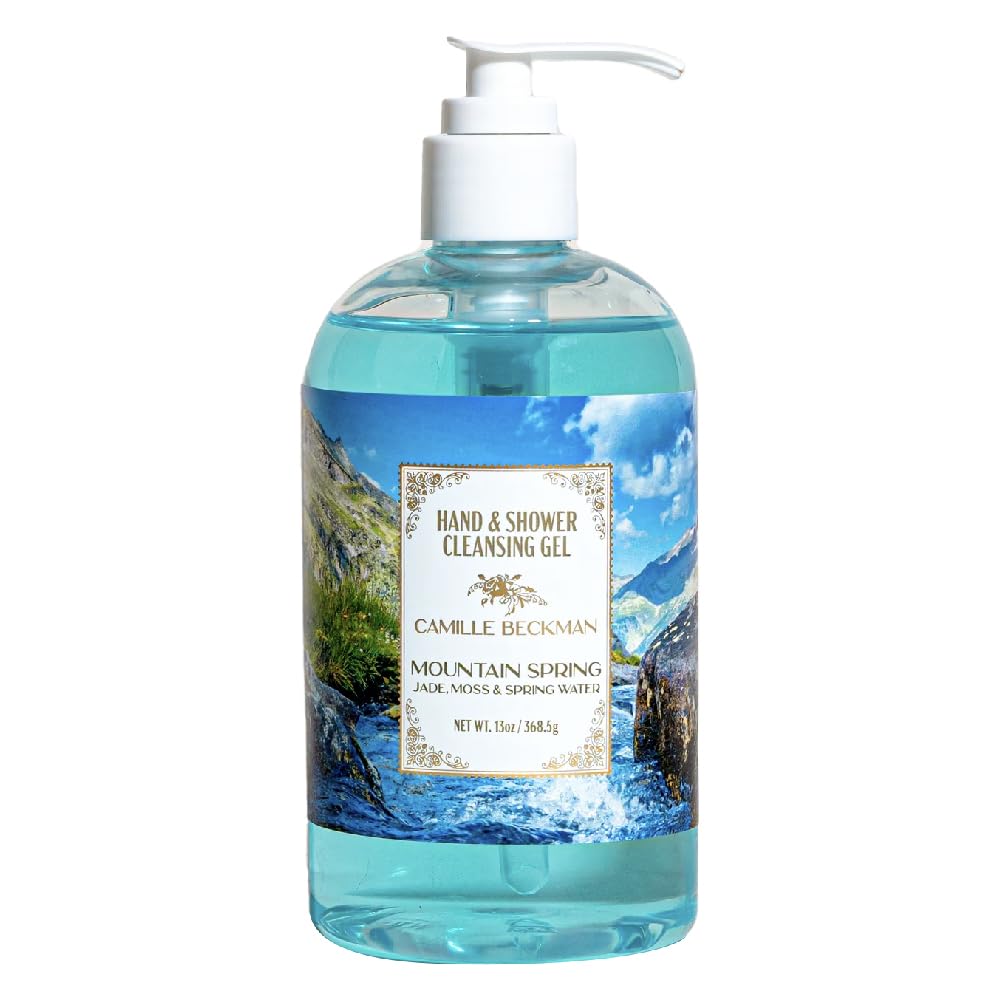 Camille Beckman Hand and Shower Cleansing Gel, Mountain Spring, 13 Ounce Beauty & Personal Care Camille Beckman