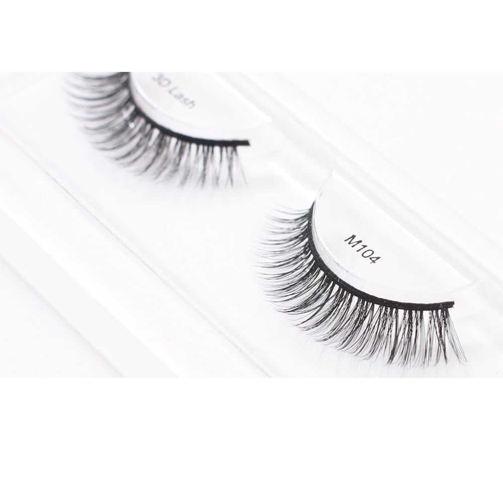 "4 Pairs" Miss Lashes 3D Volume lash M104 Beauty & Personal Care Miss Lash