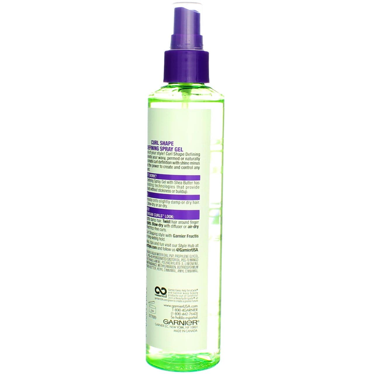 Garnier Fructis Style Curl Shaping Spray Gel Strong 8.50 oz (Pack of 3) Beauty & Personal Care Garnier
