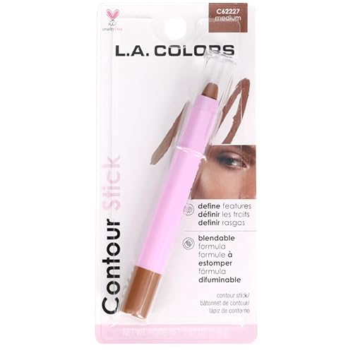 L.A Colors Contour Stick, Medium, 0.07 Oz, C62228 Beauty & Personal Care L.A. COLORS