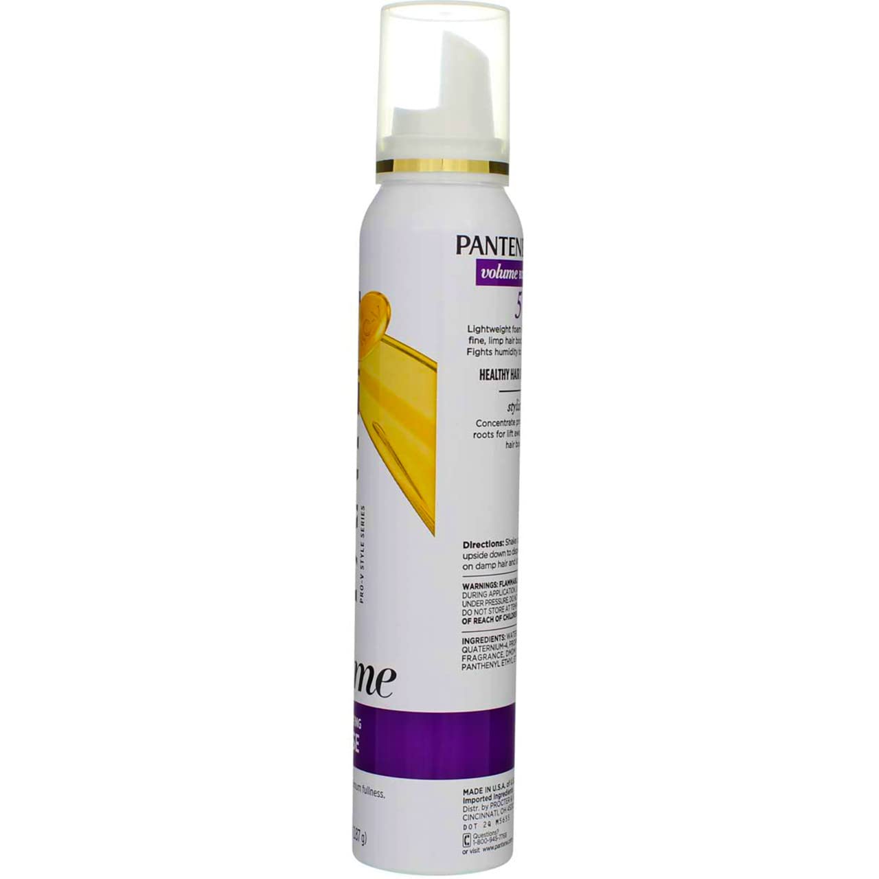 Pantene Volume Body Boosting Mousse, 6.6 oz (Pack of 1) Beauty & Personal Care Pantene