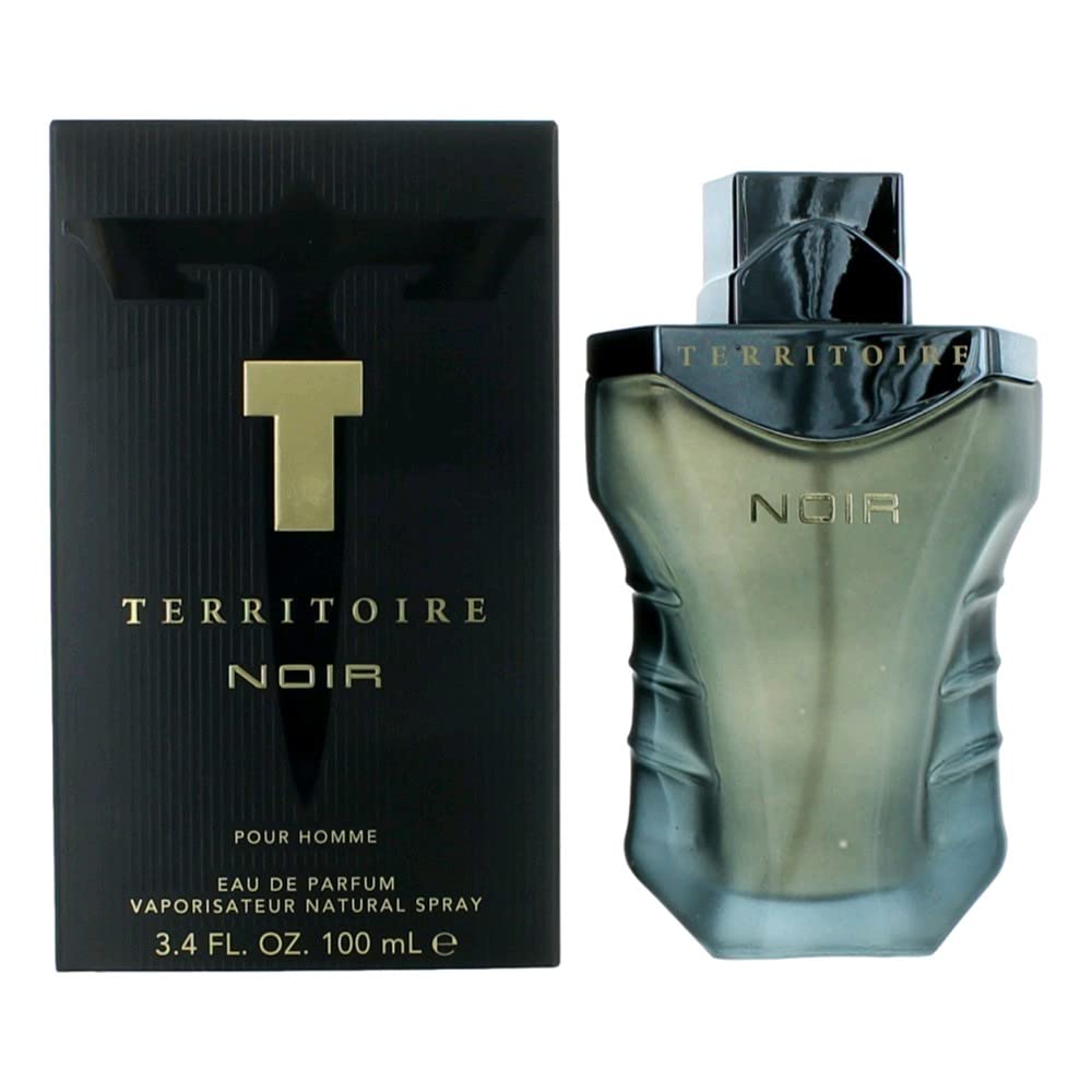 Territoire by Yzy Noir Eau De Parfum Spray for Men, 3.4 Ounce Beauty & Personal Care YZY Perfume