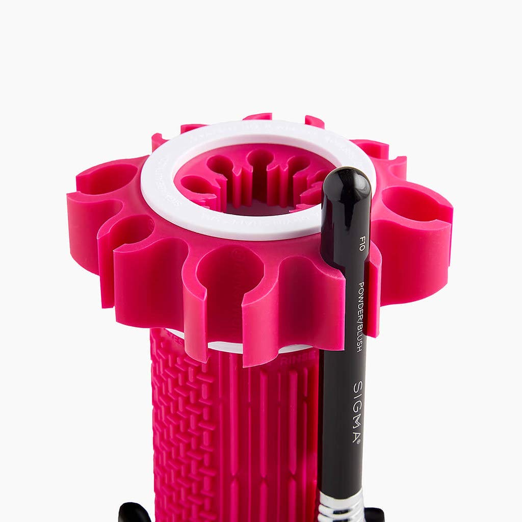 Sigma Beauty Dry'n Shape Spa - Makeup Brush Cleaning Tool - Wash, Dry and Shape to Restore Makeup Brushes - Makeup Brush Cleaner and Shaper - Holds 18 Beauty & Personal Care Sigma Beauty