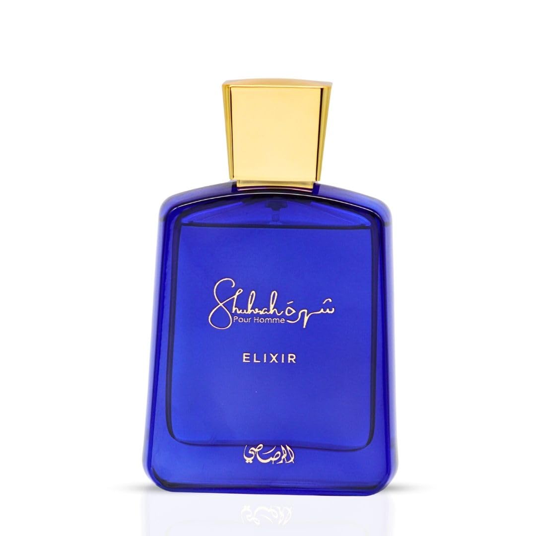 RASASI Shuhrah Elixir Pour Homme Eau de Parfum Spray 90ml (3.0 Oz) | Long-Lasting Woody Spicy Cologne | Signature Scent for Men Beauty & Personal Care RASASI