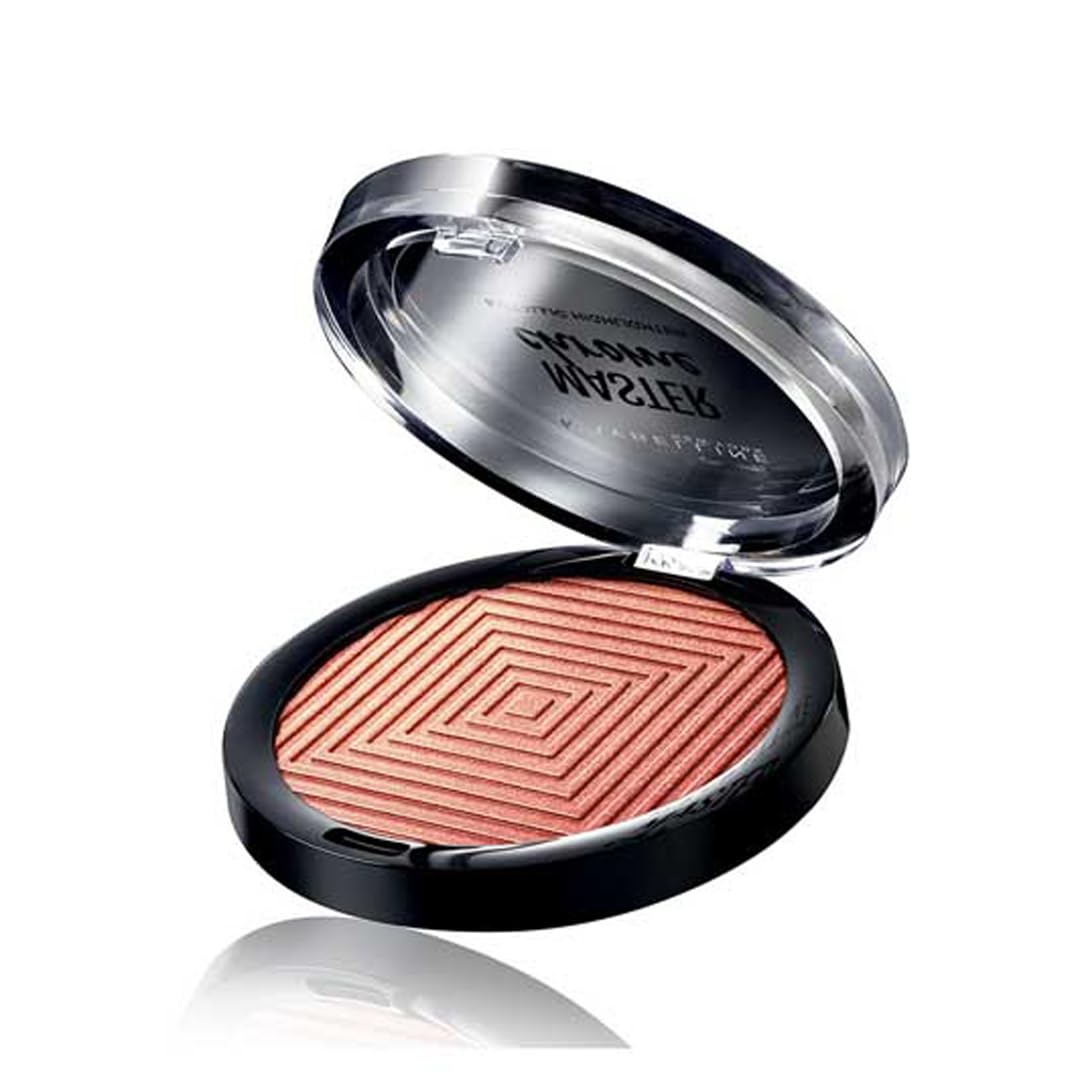 Maybelline New York Facestudio Master Chrome Metallic Highlighter Makeup, Molten Rose Gold, 0.24 oz. Beauty & Personal Care MAYBELLINE