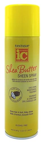 Fantasia Sheen Spray Shea Butter 14 Ounce Aerosol (Pack of 3) Beauty & Personal Care Fantasia