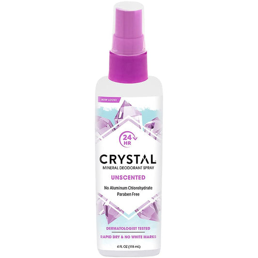 Crystal Essence Mineral Deodorant Body Spray 118ml/4.0oz - Fragrance & Paraben Free Beauty and Personal Care Crystal Essence