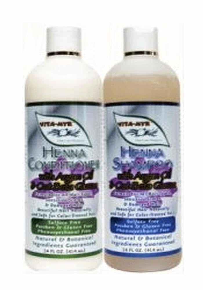VITA-MYR Herbal Shampoo and Conditioner Set (Invigorating Henna) Beauty & Personal Care VITA-MYR