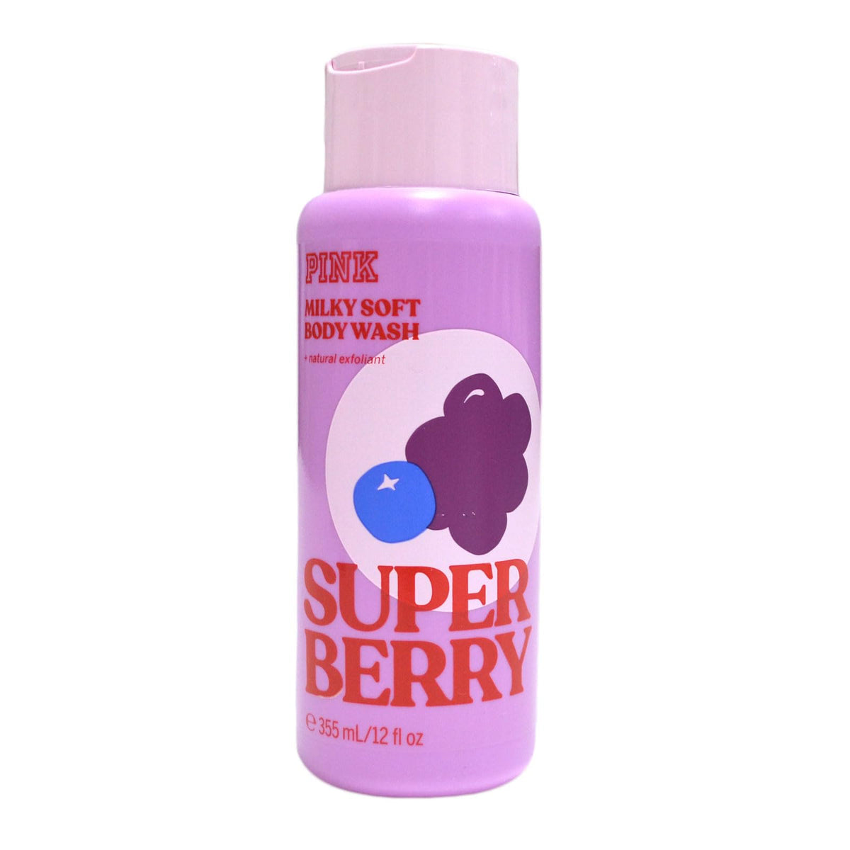 Victoria's Secret Pink Milky Soft Body Wash (Super Berry)
