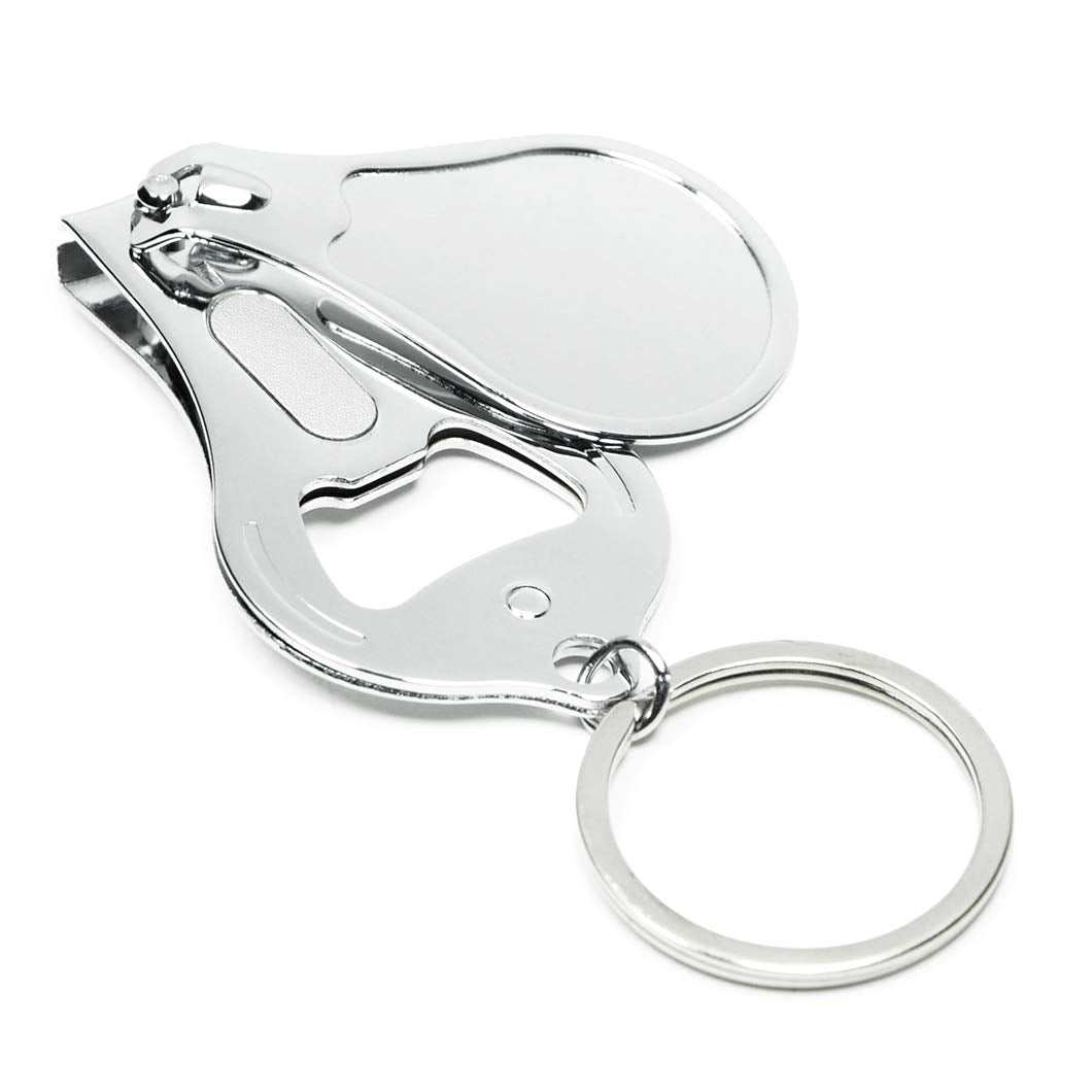 Elechobby Zinc Nail Clipper Bottle Opener Keychain Beauty & Personal Care Elechobby