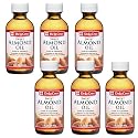 De La Cruz Sweet Almond Oil - Expeller Pressed Almond Oil for Skin and Hair 2 FL. OZ. (59 mL) - 6 Bottles Beauty & Personal Care De La Cruz