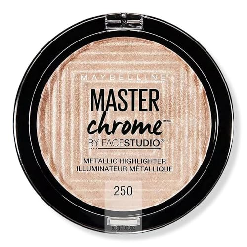 Maybelline Master Chrome Metallic Highlighter, Molten Pearl 250, 0.19 oz Beauty & Personal Care MAYBELLINE