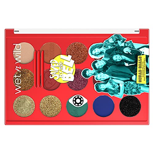 wet n wild Saved By The Bell Squad Goals Shadow Palette, Blendable Makeup Pigments, Shimmer, Matte, Sparkle Finishes,1114539 Beauty & Personal Care wet n wild