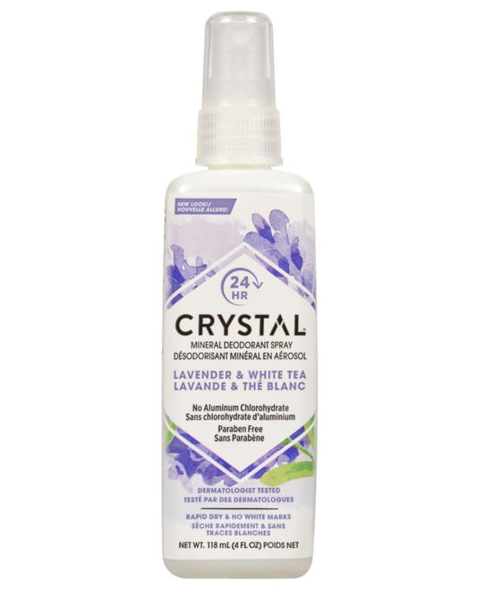 Crystal Body Deodorant Deod Spry Lvndr&Wht Te Beauty and Personal Care Crystal Essence