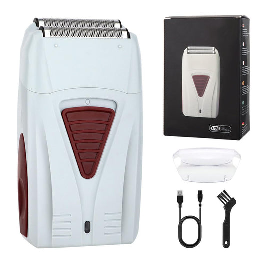 Electric Foil Shavers for Men, Dual Floating Blades for Close & Clean Shaving, Mini Portable Razor with Precision-Compact Body, Waterproof, High Power Beauty and Personal Care QDKVTNDJZ