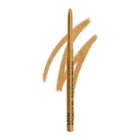 NYX PROFESSIONAL MAKEUP Mechanical Eyeliner Pencil, Gold Beauty & Personal Care NYX PROFESSIONAL MAKEUP